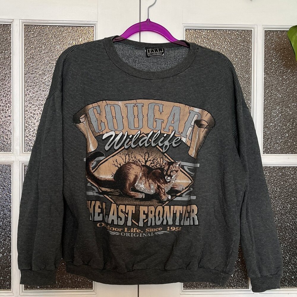Made in Canada Vintage Sweatshirt 90's Cougar